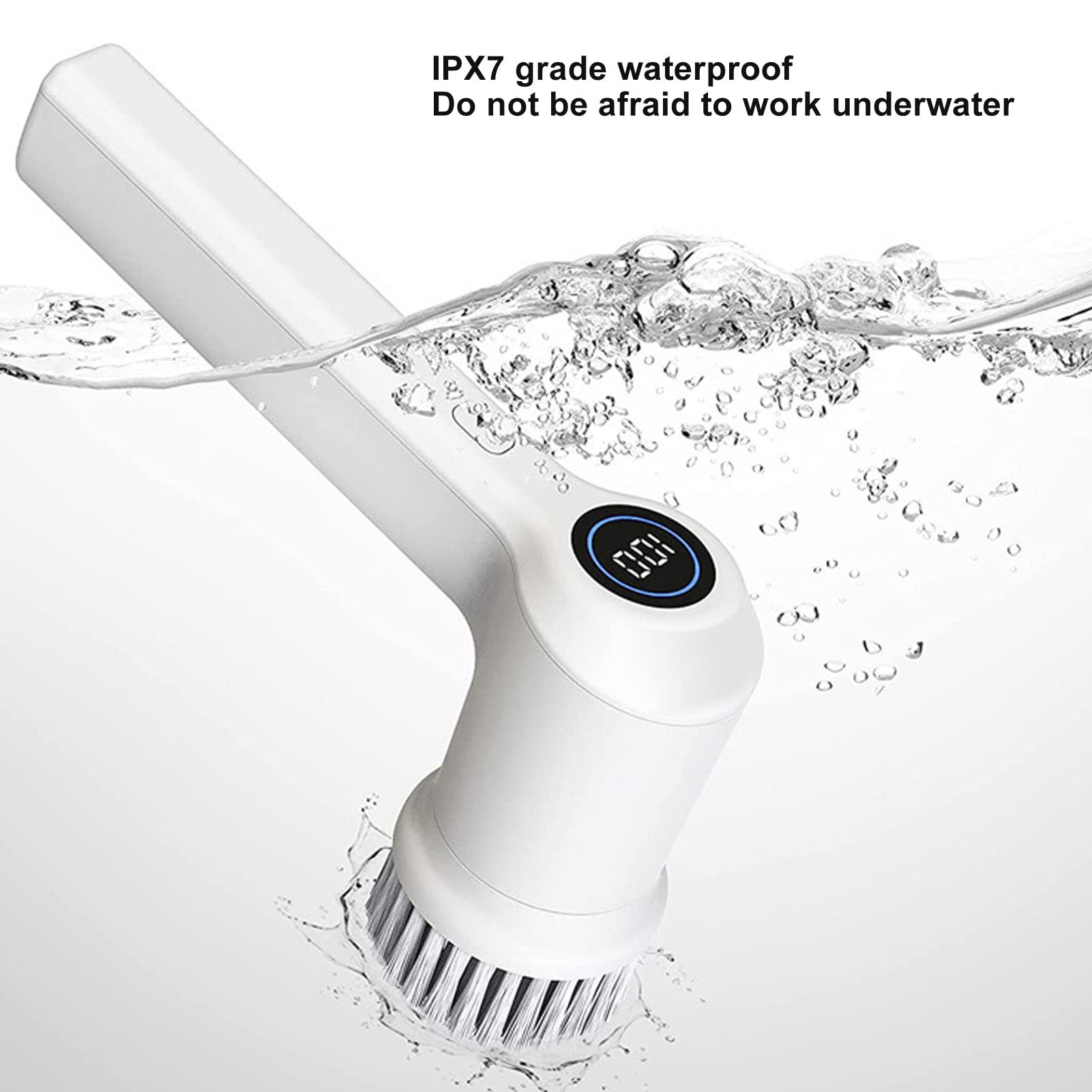 Marhynchus Elektrische Reinigungsbürste, IPX7 Wasserdichter Elektrischer