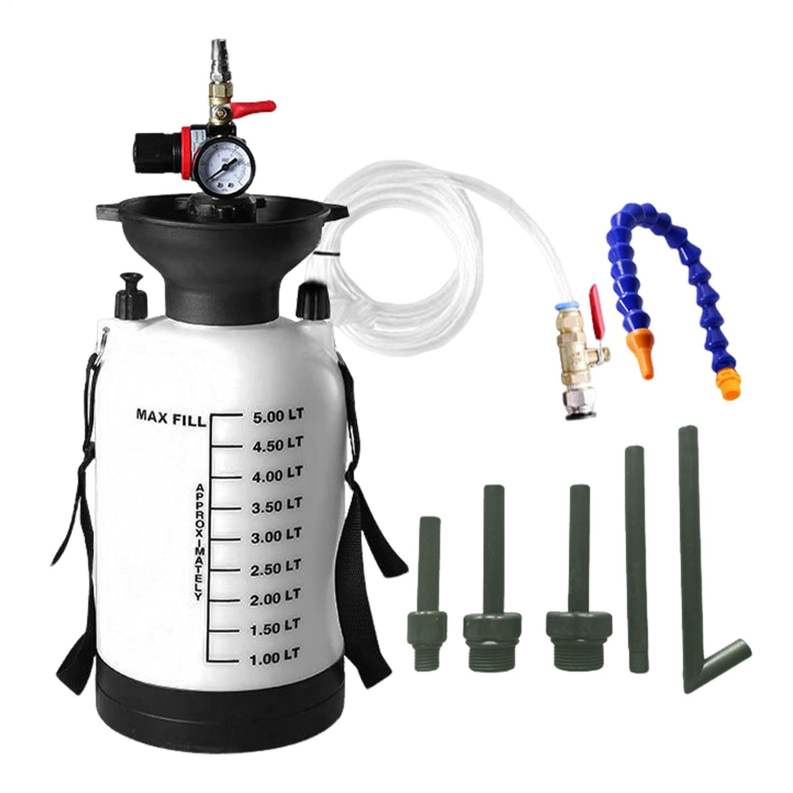 Bomba de aceite de transmisión,Bomba de fluido de transmisión | Kit de bomba de líquido de transmisión portátil de 5 litros, de transferencia de aceite de caja de cambios con adapta