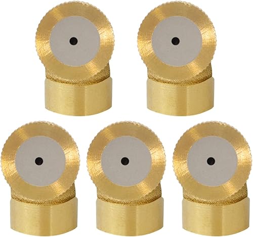 Miniatura 28 de Feelers Boquilla de pulverización de latón, 1/2 pulgada BSPF 4 agujeros pequeño atomizador rociadores de jardín sistema de riego agrícola adaptador