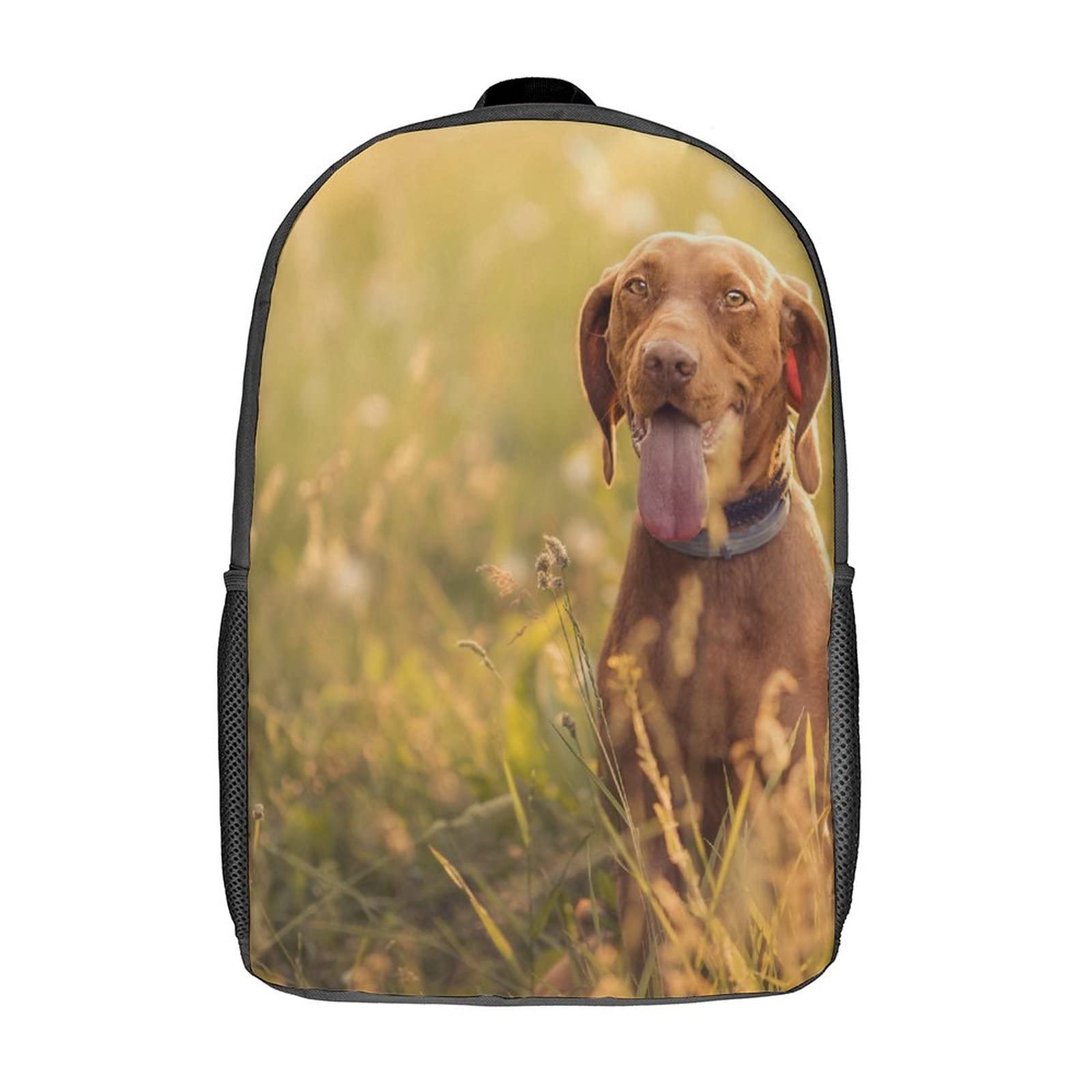 Sac à dos décontracté imprimé Chien 3D le compagnon attachant des ados - 8