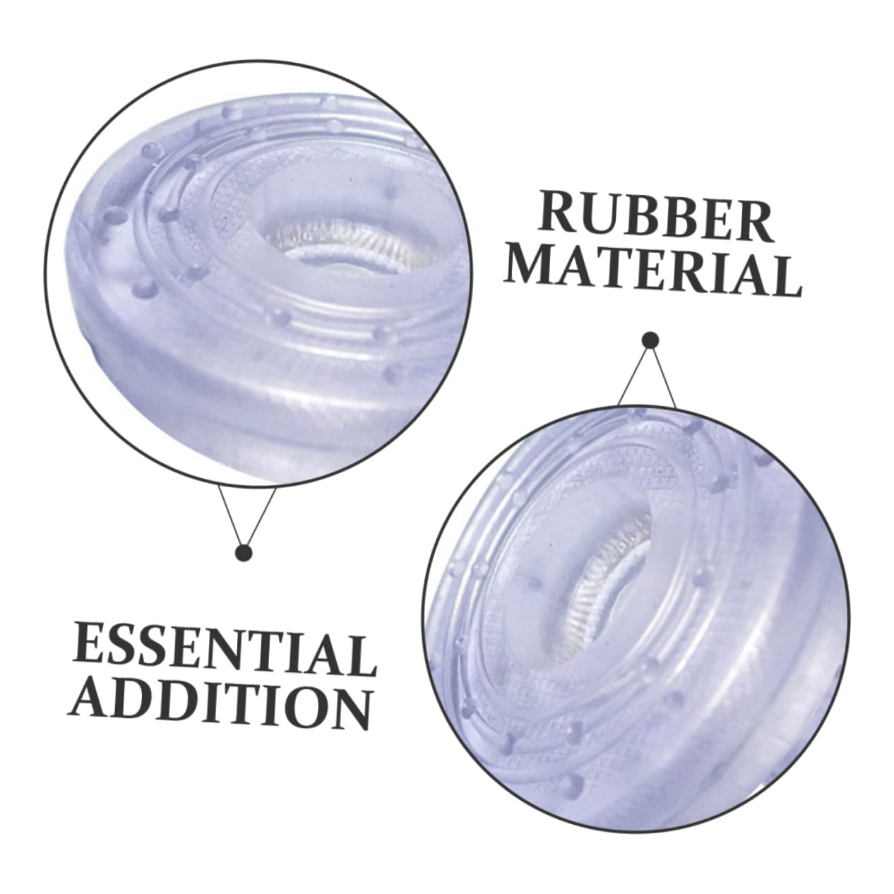 GALPADA Almohadillas Antideslizantes para Barra De Dominadas Fijación Segura con Ventosas Protección para Puertas Accesorios De Entrenamiento Casa Instalación Y 2 Piezas X 5