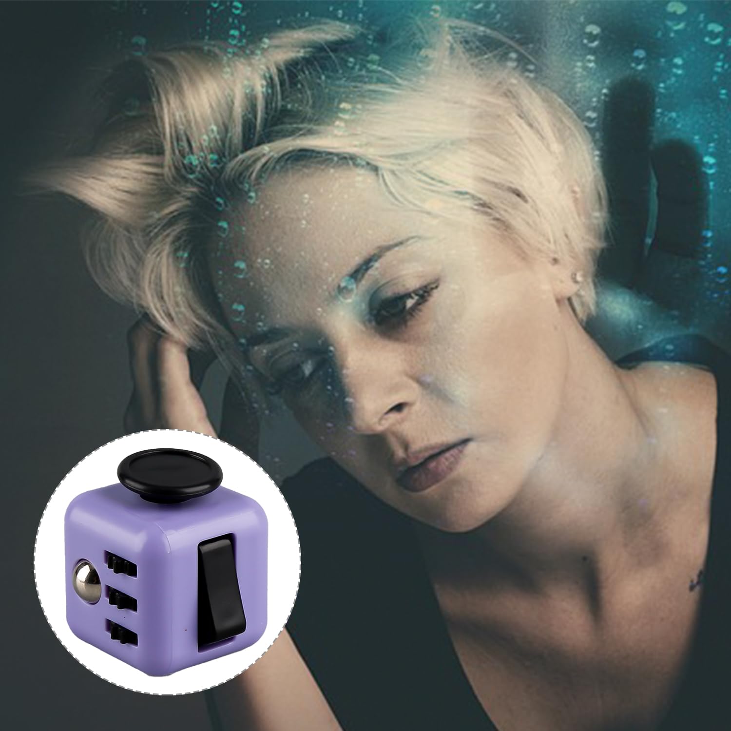 Thyonta 1 Pcs Fidget Cube Toys Multi-functional Stress Relief Cube Anti-stress Anti-anxiety for Kids Children Teen Adult - Image 4