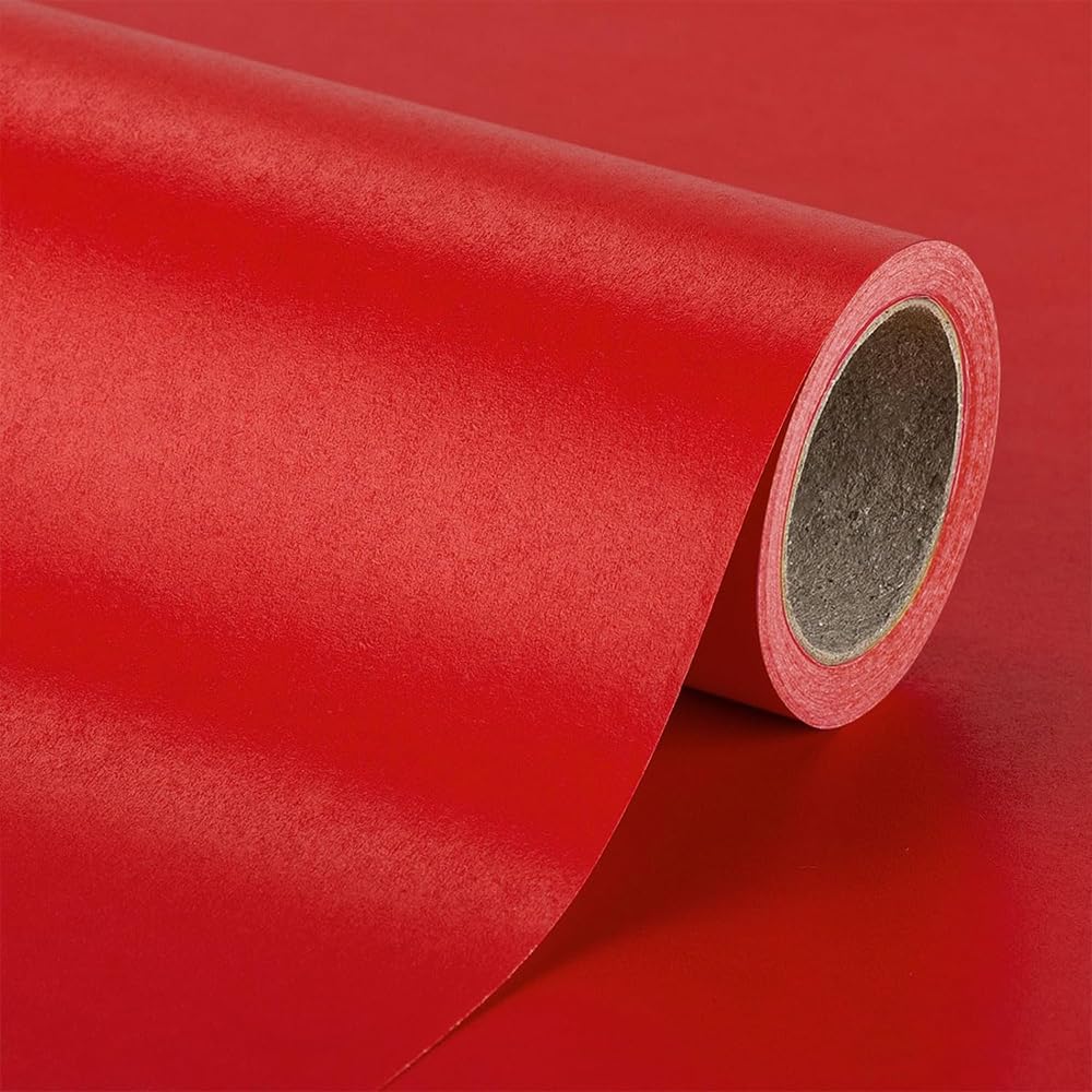 JIlJIl Red Wrapping Paper Pearly Luster Design sold price at auction in Canada