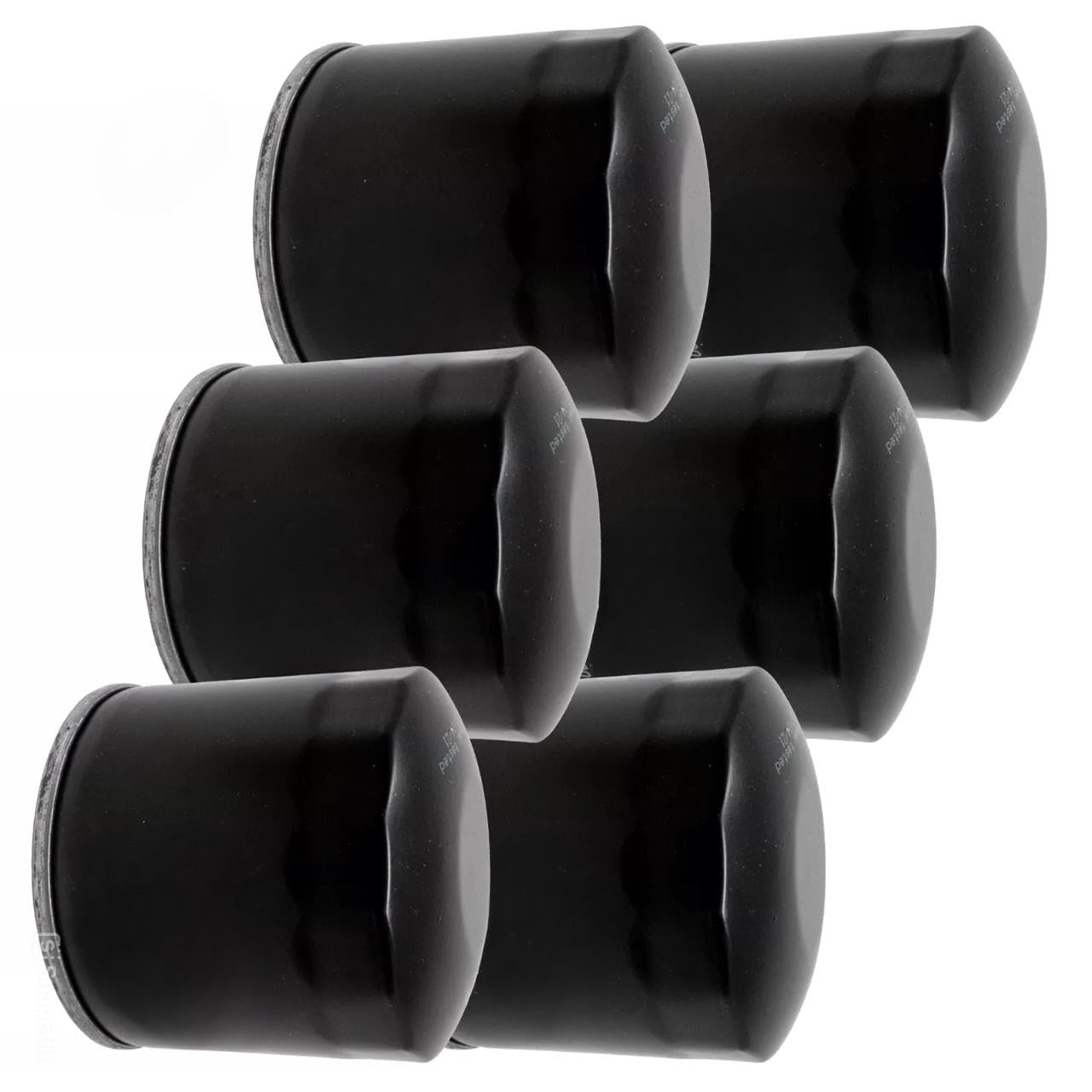 ACTIVLIFE 6PK Oil Filter Replacement For Toro 104-5167, 108-3841, 125-7025, 42-9030, 99-8384, Titan Max 60 Inch, Universal Fit, Steel, Lawn Mower Oil Filters