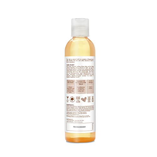 Unilever SheaMoisture Daily Hydration Body Oil Virgin Coconut Oil For Dry Skin Paraben Free 8 oz