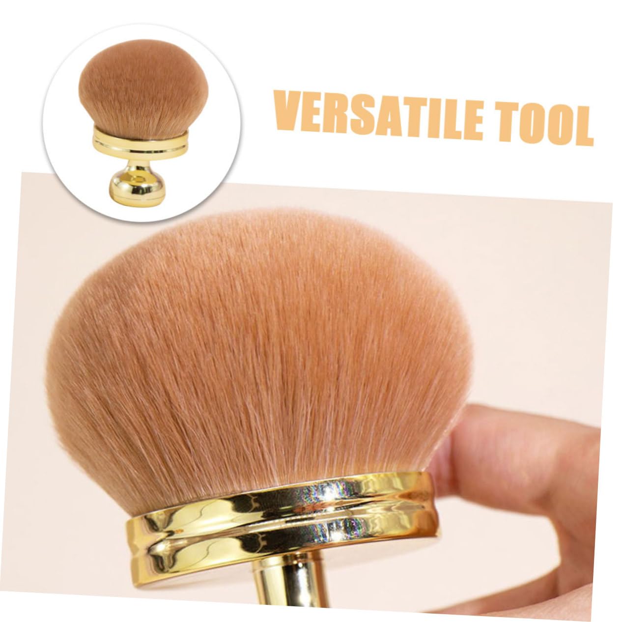 FOMIYES Set Di 5 Pennelli Da Trucco Da Viaggio Pennello Per Fard Applicatore Portatile Pennello Per Sfumare Kit Di Strumenti Di Bellezza