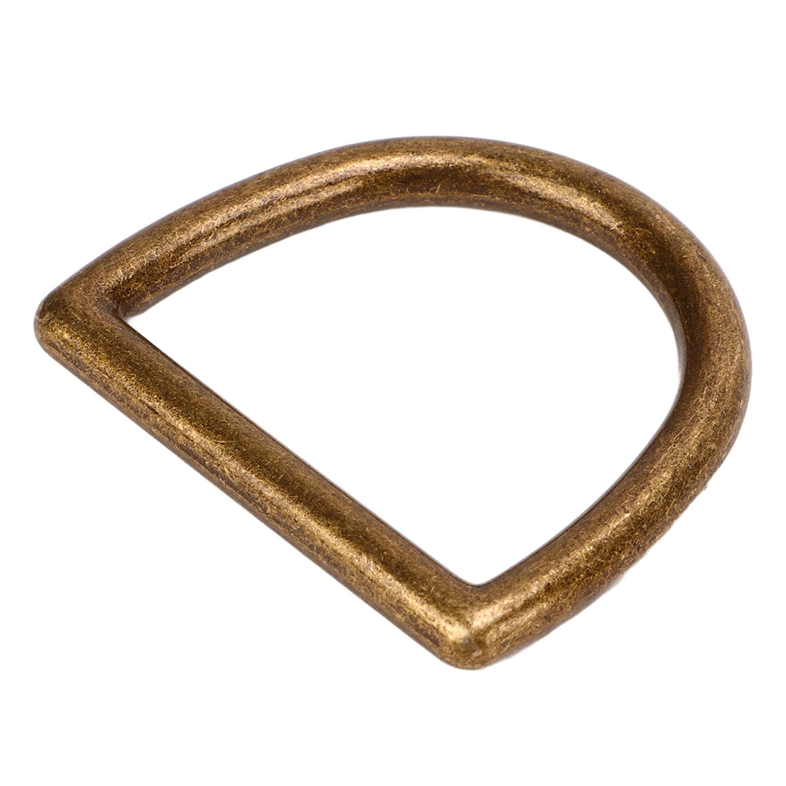 120 Stück Metall-D-Ringe, D-förmige Schnallen aus Zinklegierung für DIY-Handtaschen, Rucksäcke, Gürtel und Kleidung, rostfreie Mehrzweck-D-Ring-Clips mit glatter Oberfläche für