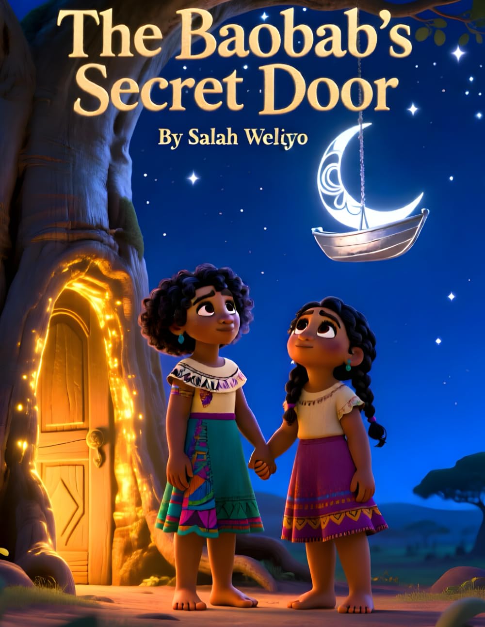 The Baobab's Secret Door: Teaches kindness, gratitude, honesty, and courage