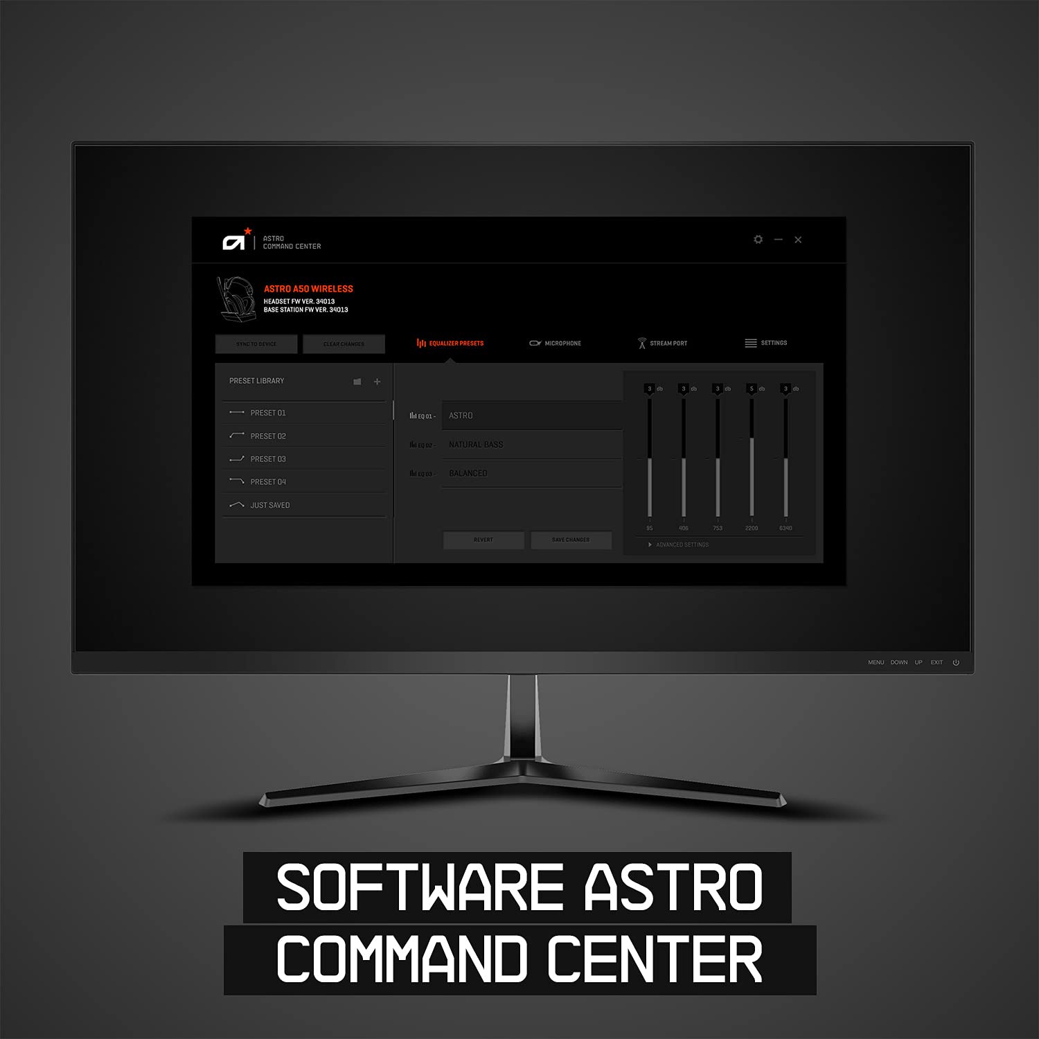 ASTRO Gaming A50 Auriculares inalámbricos para gaming y estación-base de carga, 4a gen, control de balance de juego, voz, 2.4 GHz, 15m alcance, Xbox Series X y S, Xbox One, PC - Negro/Oro
