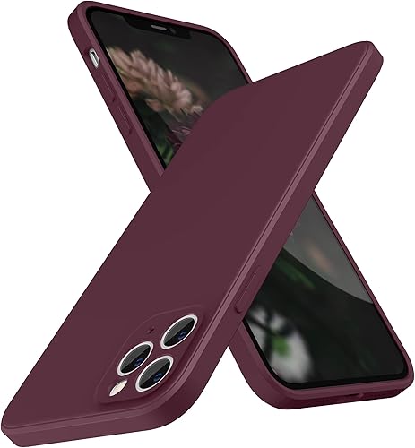 SURPHY Funda Silicona Compatible con iPhone 11 Pro MAX, Goma Carcasa con Borde P