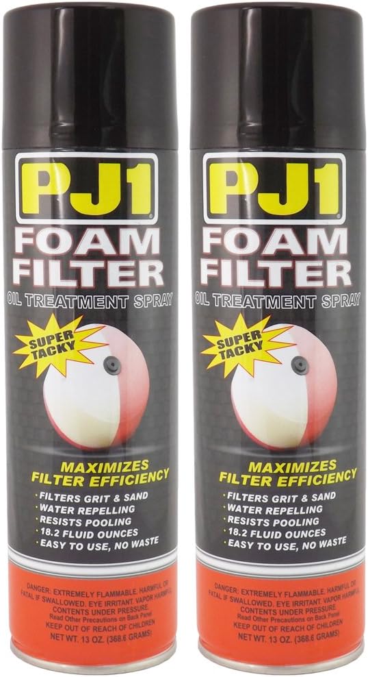 PJ1 5-20-2PK Foam Air Filter Oil, 26 oz, 2 Pack