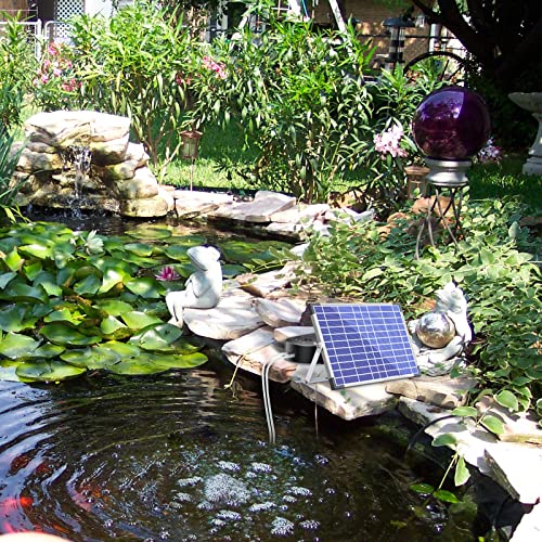 Kit filtro y fuente para estanque solar 15W NFESOLAR miniatura 7