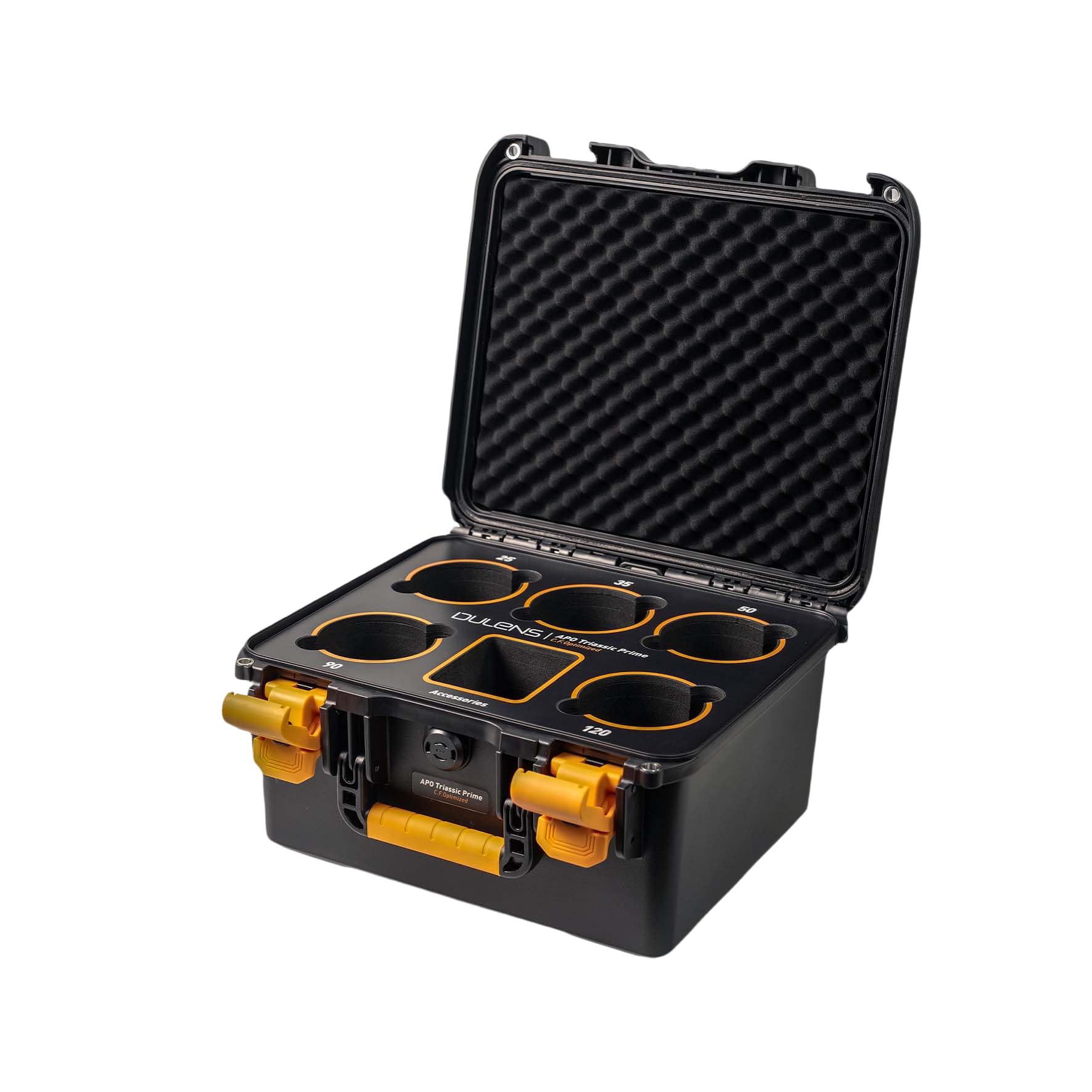DULENS 5L Triassic Plastic Safety Case - Custodia rigida impermeabile con 5+1 slot per lenti
