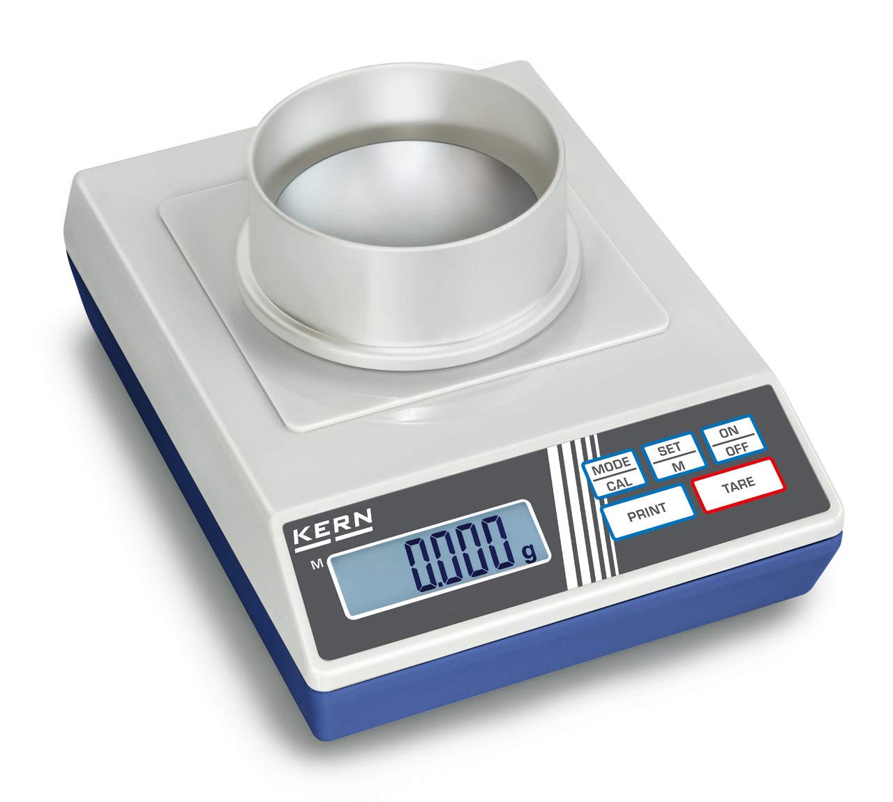 Kern & Sohn Wlpa60 Balance de Précision Série 440, Plate-Forme de 81 mm de Diamètre, Longueur 165 mm x Largeur 230 mm x Hauteur 80 mm, Plage de 60 G, Graduation de Jauge de Contrainte de 0,001 g