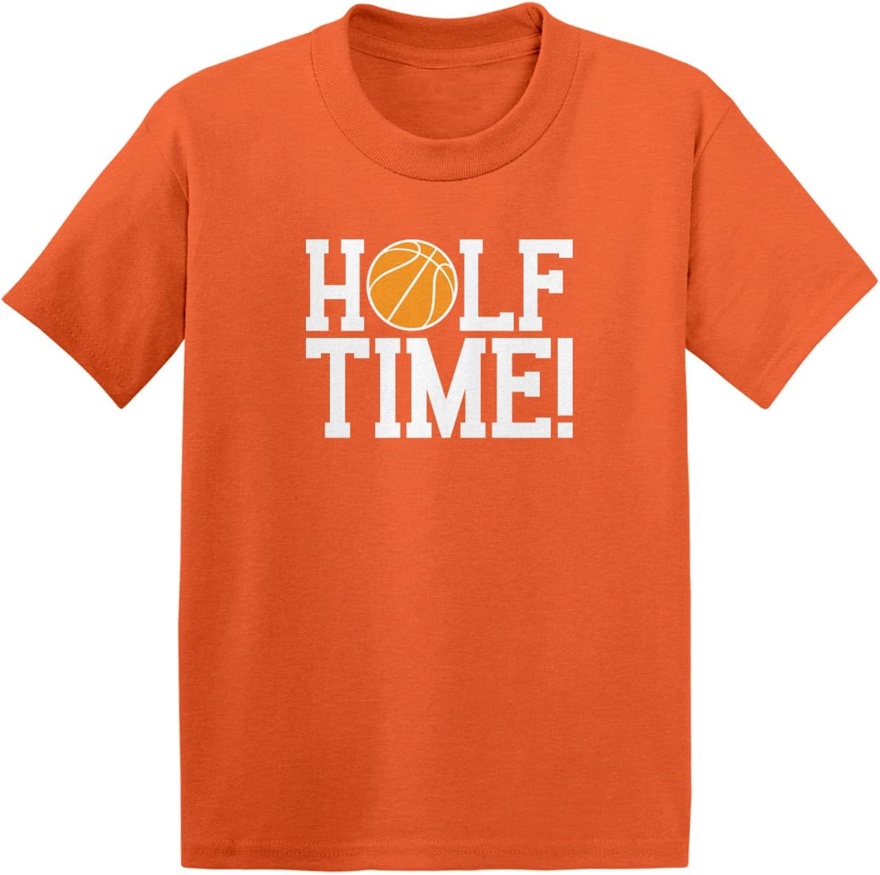 Halftime! - Basketball Half Birthday Infant/Toddler Cotton Jersey T-Shirt