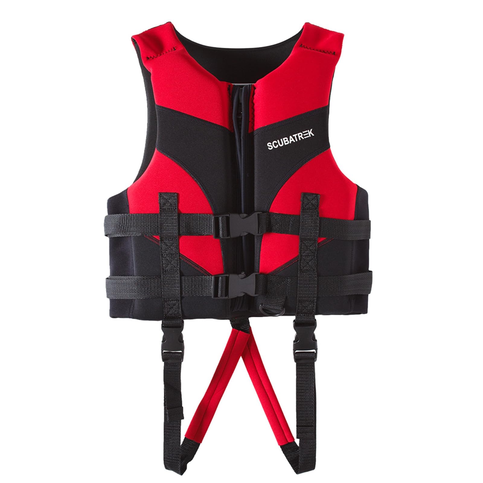 Swim Vest Swim-Jacket- Kids Swimming Training Swimsuit Waistcoat with Adjustable Safety Straps for Child，Boys Girls Aged 2-9 Years, Perfect for Pool and Swimming Lesson (11-Red, 4-5 Years)