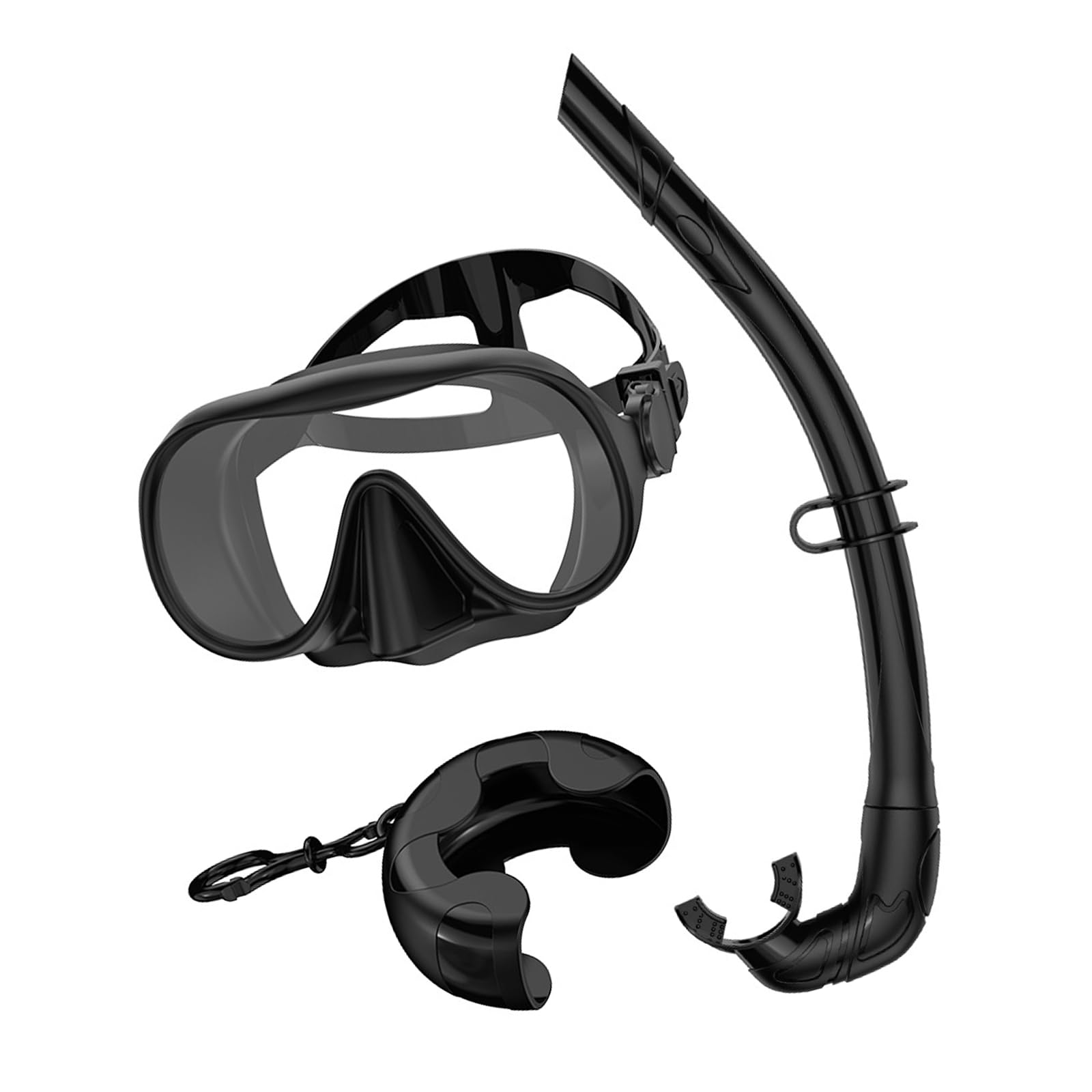 Gafas de buceo panorámicas de 180 grados para buceo, esnórquel, buceo libre, natación faciales, gafas subacuáticas para adultos