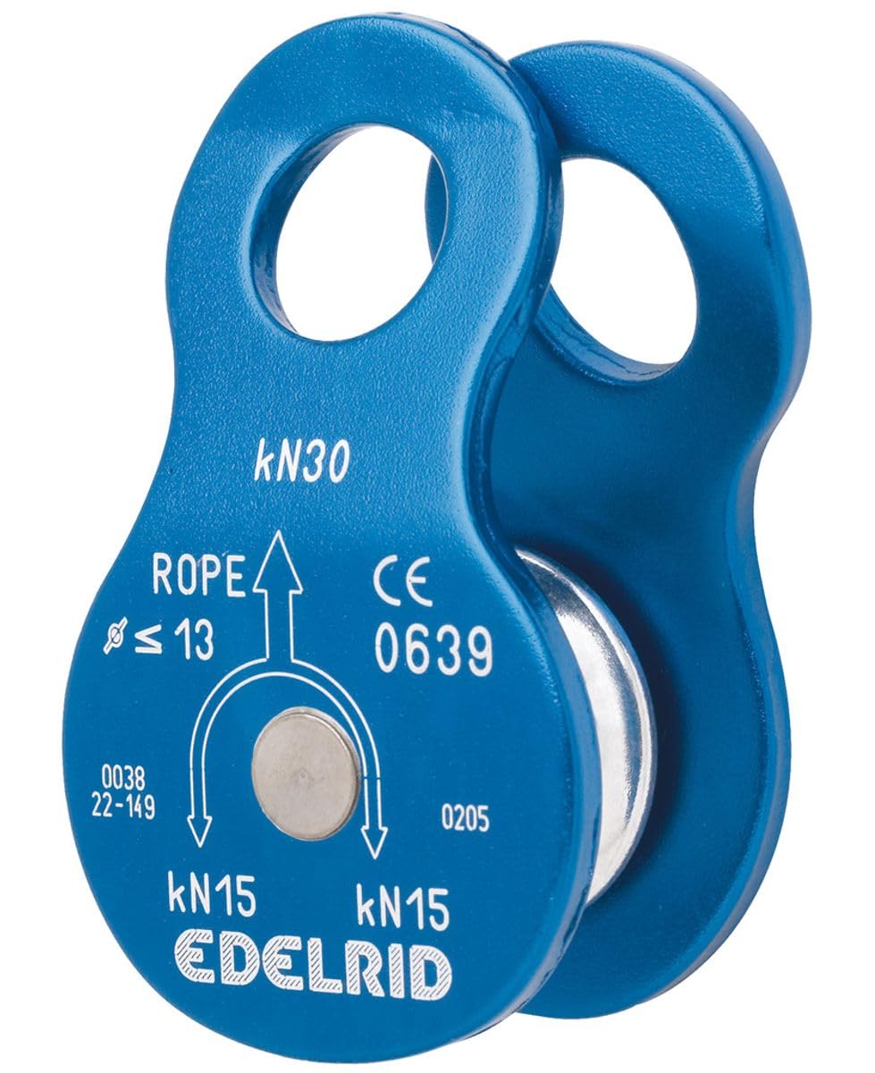 Edelrid Turn Climbing Single Zipline Pulley - 30KN, Lightweight (94g) - CE 0333 Certified (B002YUER62) Amazon Price History, Amazon Price Tracker