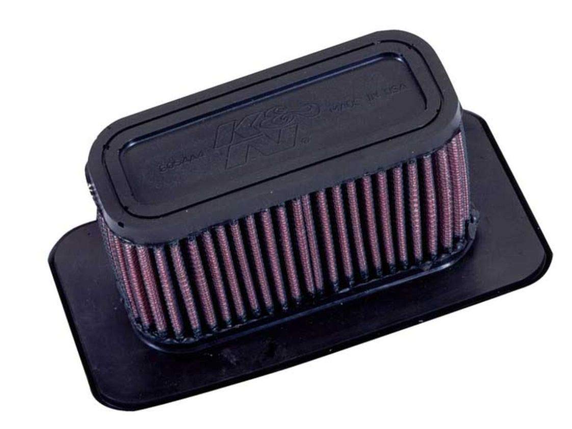 K&N KA-6093 Motorrad-Luftfilter Rot – Waschbar & Wiederverwendbar Für Erhöhte Leistung