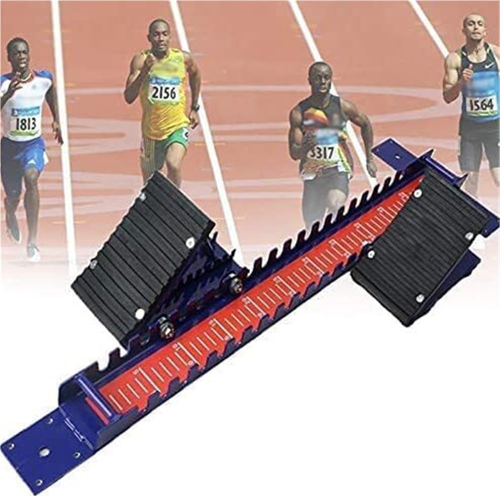 Track and Field Starting Blocks, School and Training Starting Blocks, All-Aluminum Track and Field Starting Blocks