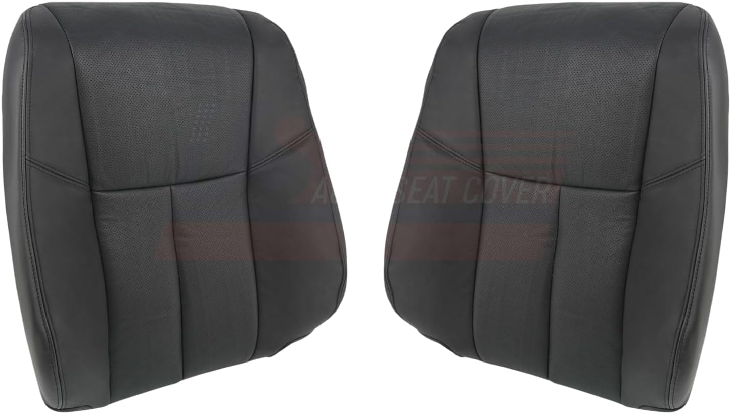 2013-2018 fits Nissan Altima Driver/Passenger Top Leatherette Perf Cover Black