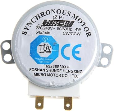 MIKI-Z AC 220-240V 4W 6RPM 48mm Synchronous Motor for Air Blower 5060Hz TYJ50-8A7 Tray