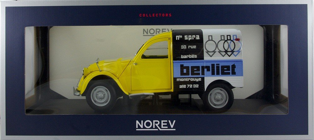 Amazon | ノレブ 1/18 シトロエン 2CV Fourgonnette 1956 完成品