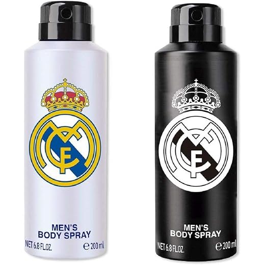 Real Madrid Combo Deodorant Spray 400ml Pack Of 2