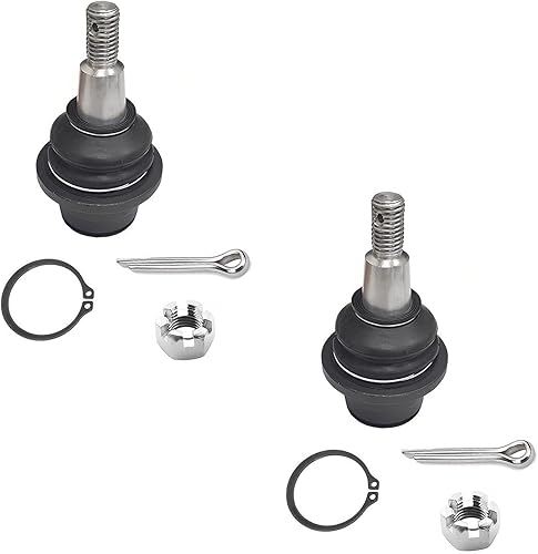 Miniatura 637 de Detroit Axle - Kit de brazos de control de extremo delantero RWD para Dodge Ram 03-06 2500 3500, 2 brazos de control superior con rótula 2 varillas