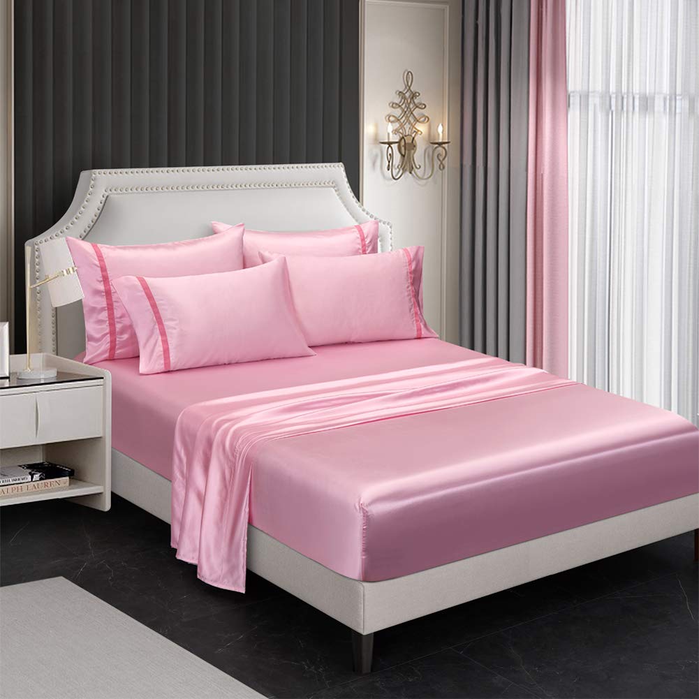 RevenRella 6-Piece Satin Sheet Set