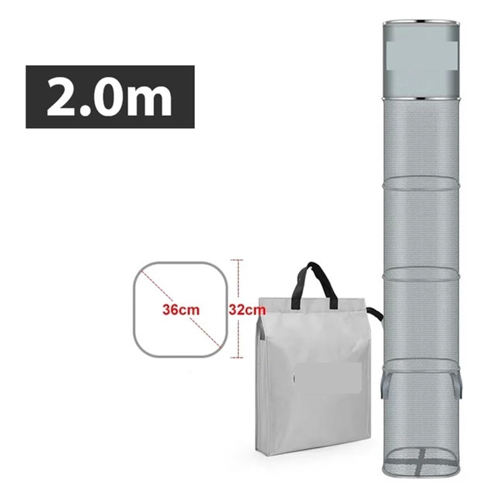 Cubo de Red de Pesca Plegable multifunción, Trampa de Cebo de Pesca Grande, Caja de Jaula de Red de inmersión, Equipo de Aparejos for Exteriores para Pesca, Almacenamiento