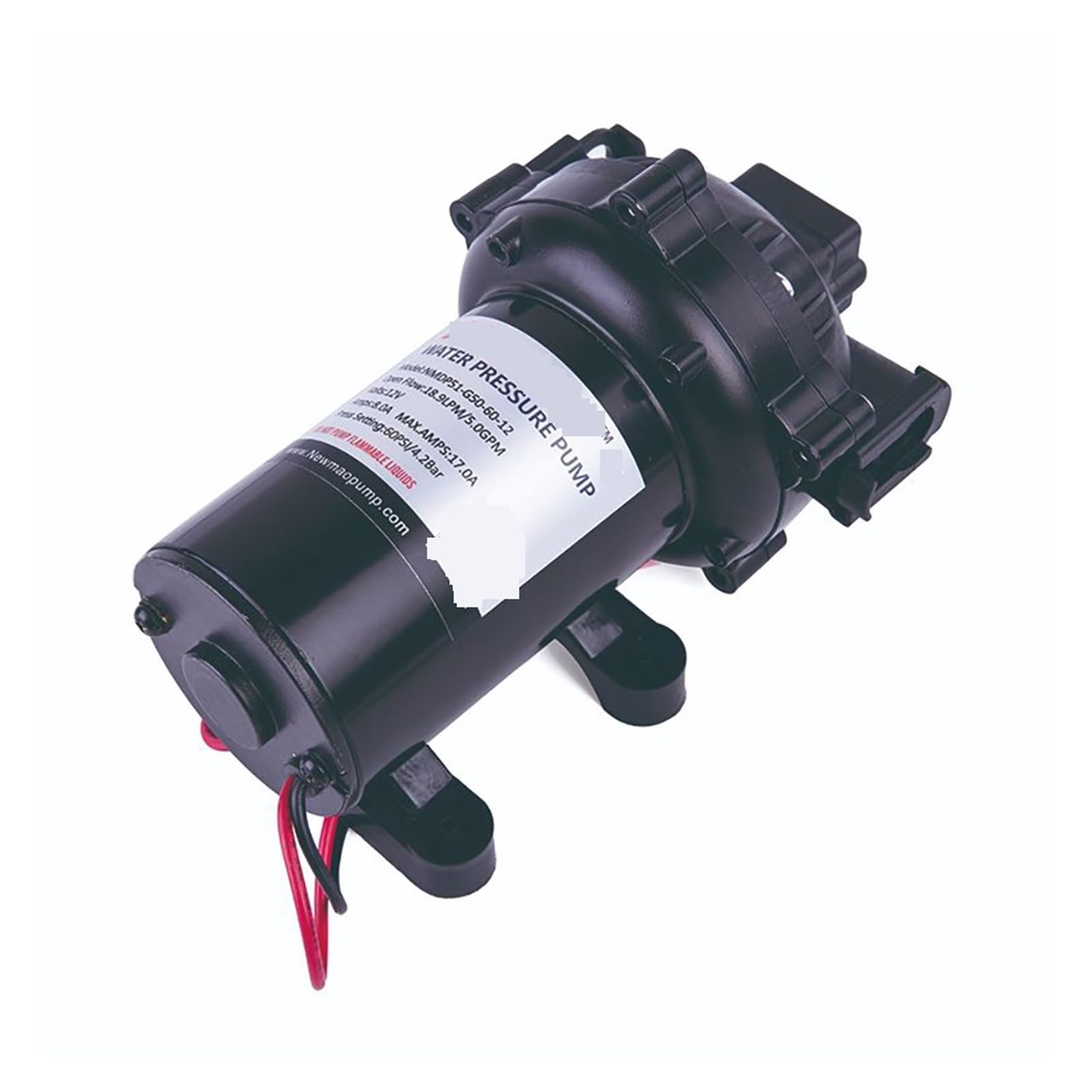 Pompy membranowe Pompa Świeżej Wody Membranowa 60PSI Serii 51 Do Szybkiego Natrysku DC 12 V/24 V(G40-24V)