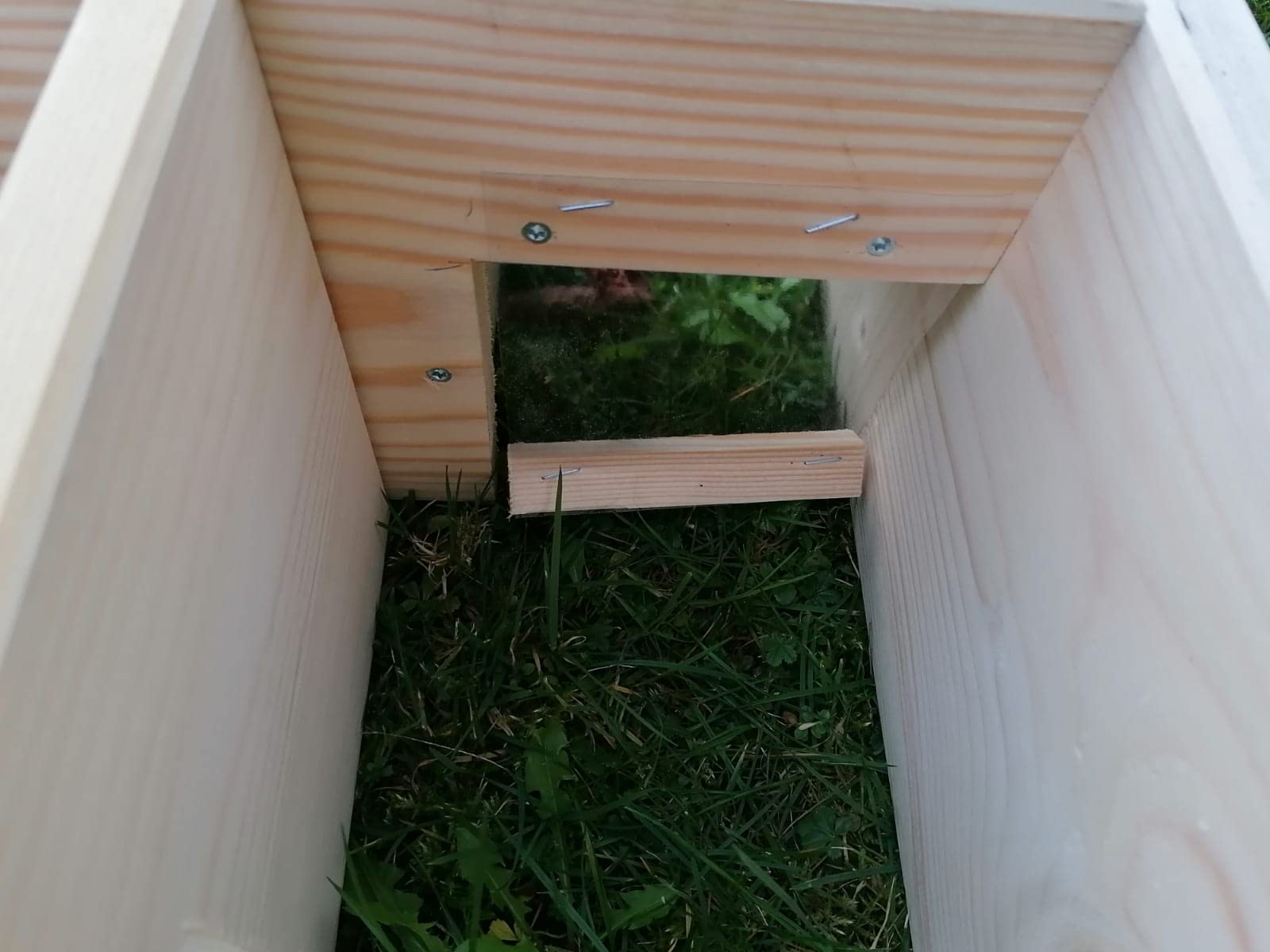 Woid Herz Egelhuisje, nieuw gebrand (IG3), rattenklep, met bodem en