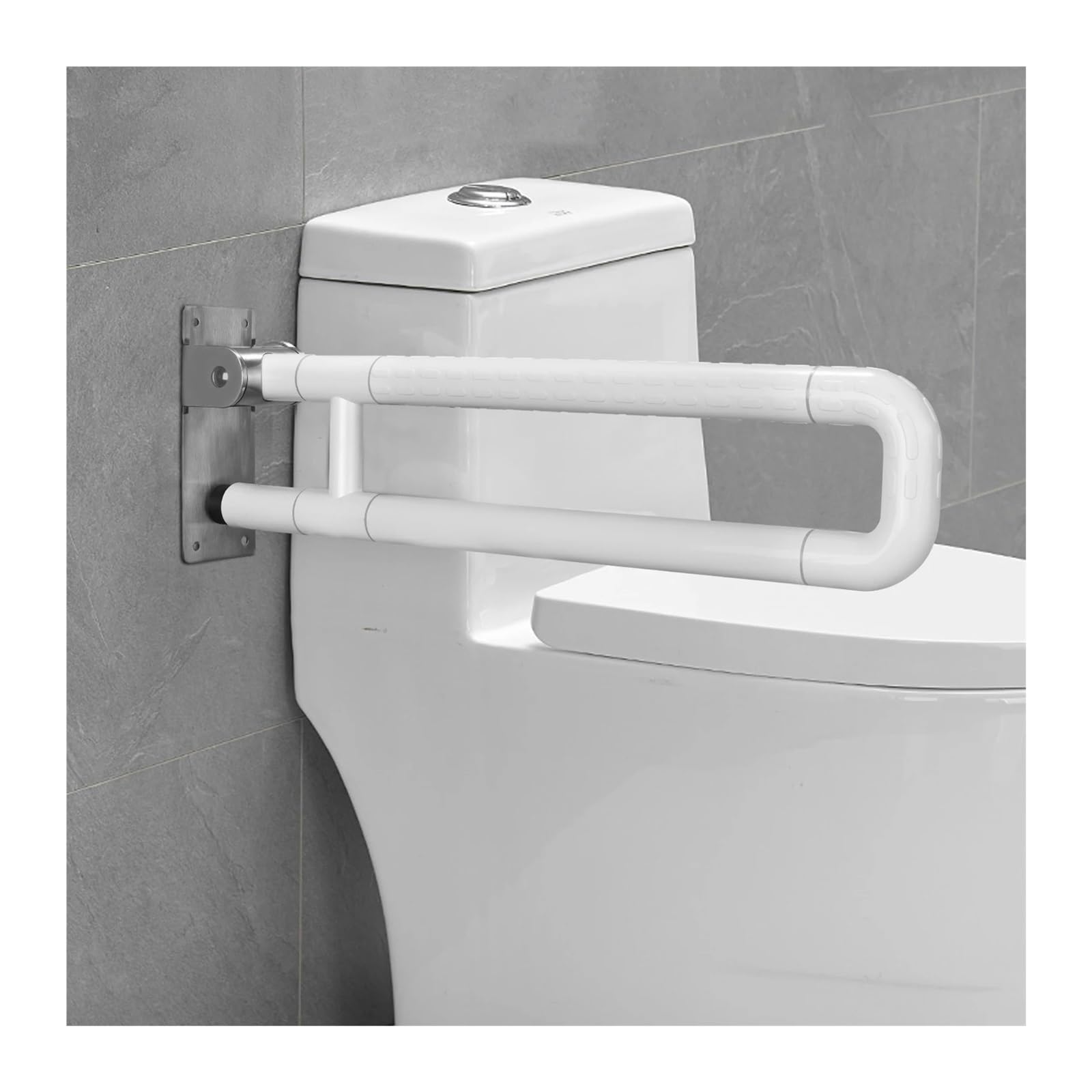 Padgcnor 600Mm Folding Bathroom Toilet Grab Rail 60Cm Bathroom Safety Grab Bars Stainless Steel Toilet Frame Rail
