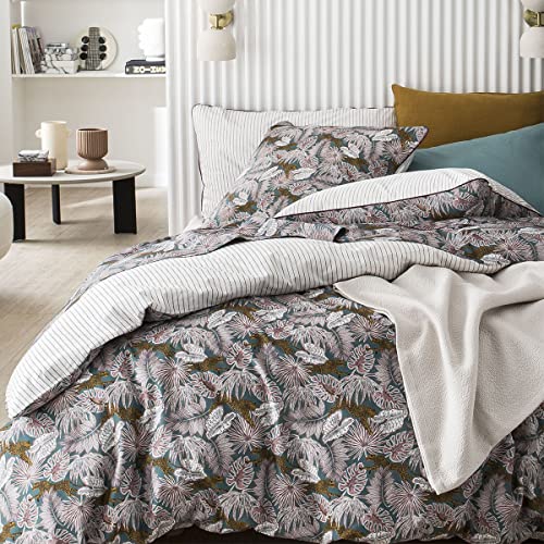Essix Luxury Cotton Percale Duvet Cover, 260 x 240 cm, Multicolored