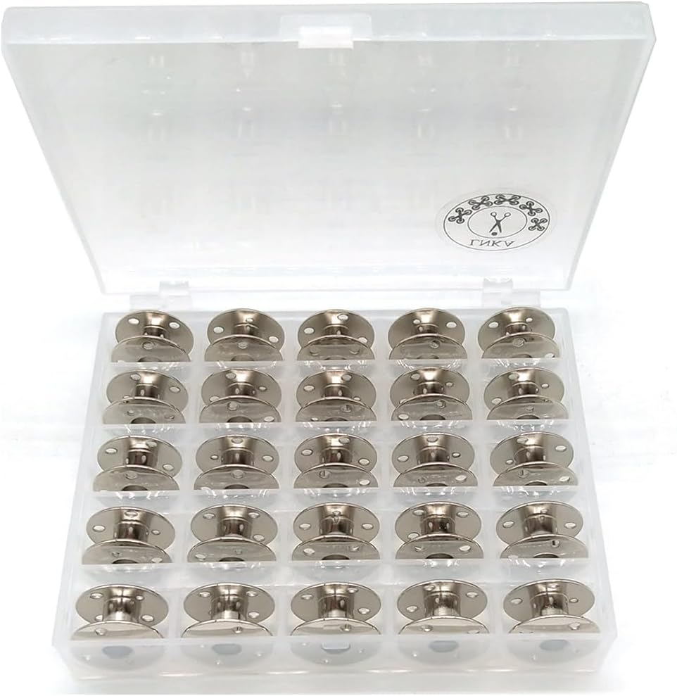 Singer Class 66 Metal Bobbins 1 Box/25 Pcs 172222 for Singer 66, 66-6, 99, 99-13, 185, 185CL, 192