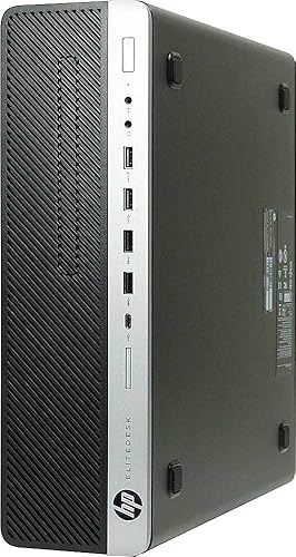 HP EliteDesk 800 G3 SFF Desktop Intel i7-6700 hasta 4.00GHz 32GB DDR4 Nuevo 2TB NVMe M.2 SSD integrado WiFi BT Dual Monitor inalámbrico teclado y