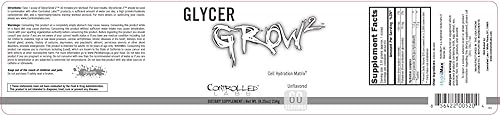 Miniatura 7 de CONTROLLED LABS GlycerGrow 2, aumenta el volumen celular y la vascularidad, ayuda a mejorar la resistencia, el crecimiento y la recuperación, ayuda
