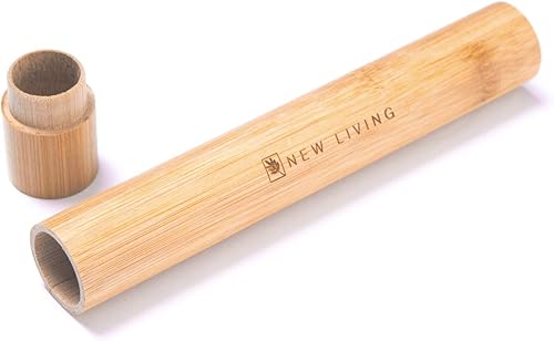 Soporte para cepillos de dientes de bambú  Estuche de transporte de bambú  Producto ecológico biodegradable  Producto natural de 8.3 in disponible en Yaxa El Salvador