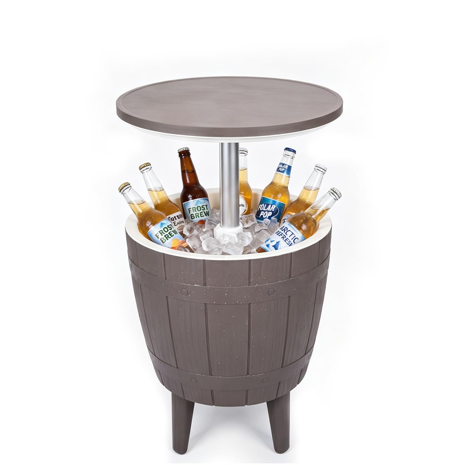 Vipush Outdoor Cooler Table