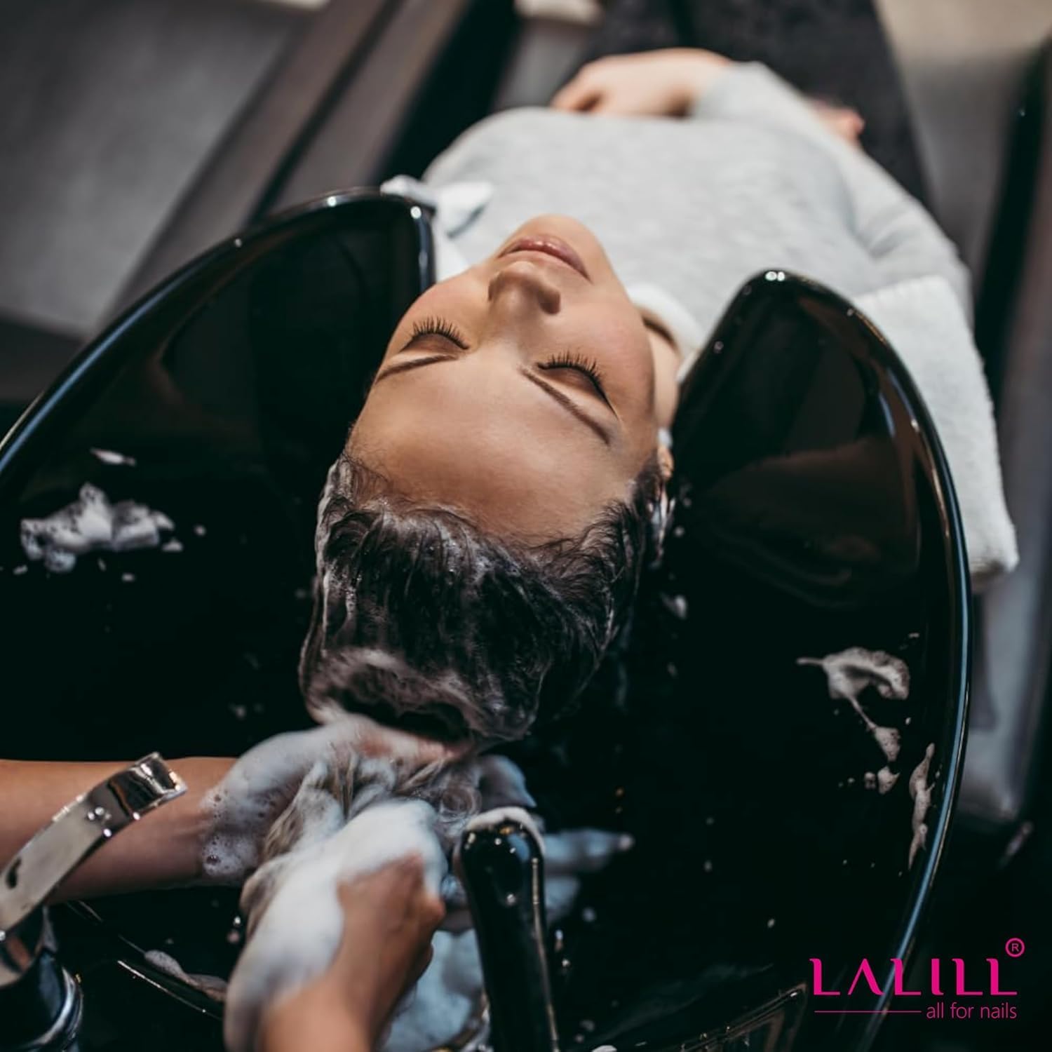 LALILL Fusselfreie Kosmetiktücher 70x40 cm, 100 Stück - Handtücher saugstark & weich - Friseur Tücher aus Vliesstoff - Einweghandtücher für Babys, Erwachsene, Senioren - Hygienisch verpackt