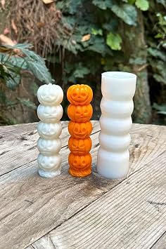 Rufus Concept Kabak Totem Tekli Mum Kalıbı (Silikon) 1 Adet