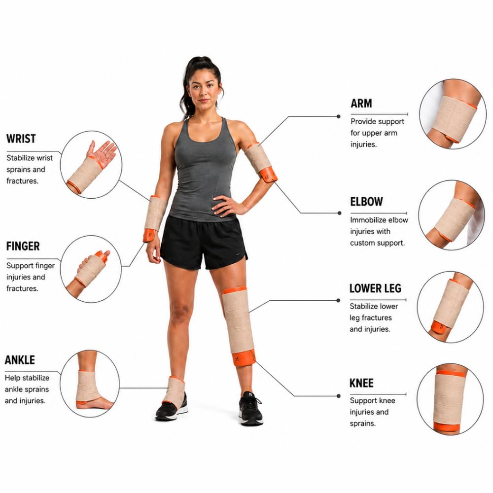 MCR Medical Splint - Immobilize Injuries FAST -5