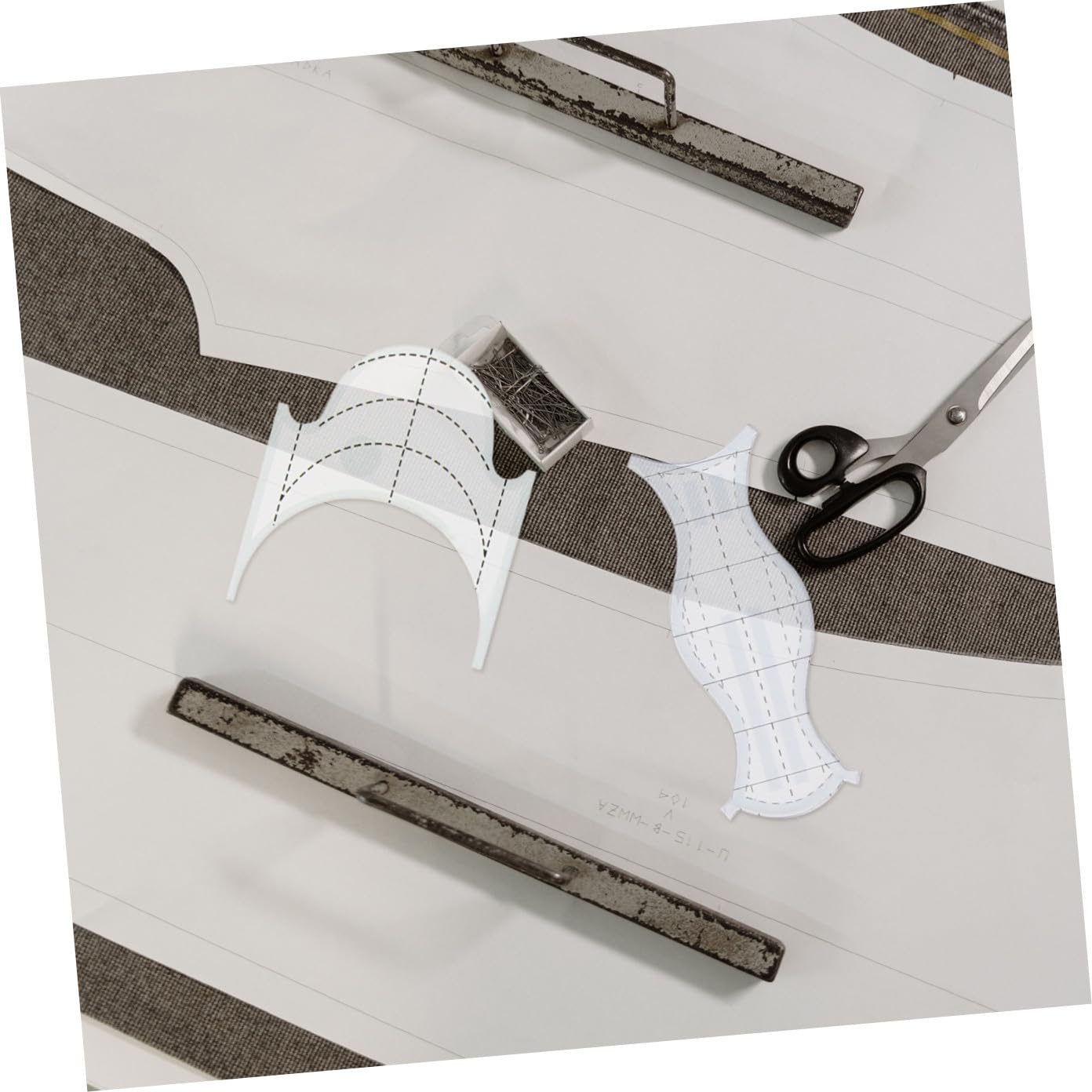 Crea Design Unici 9 Pezzi Set Di Righelli Per Quilting in Acrilico Righelli Per Cucito Per Quilting Righello Per Movimento