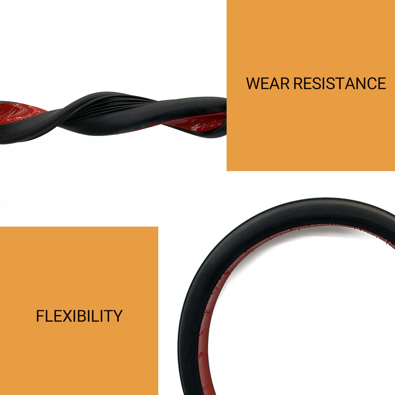 D Shape Rubber Seal Strip,3/4" Large Door Weather Stripping Self-Adhesive EPDM Rubber,Automotive Weather Stripping For Fill Gaps, Apply To Car,Truck, RV,Boat And Home Application (6Ft