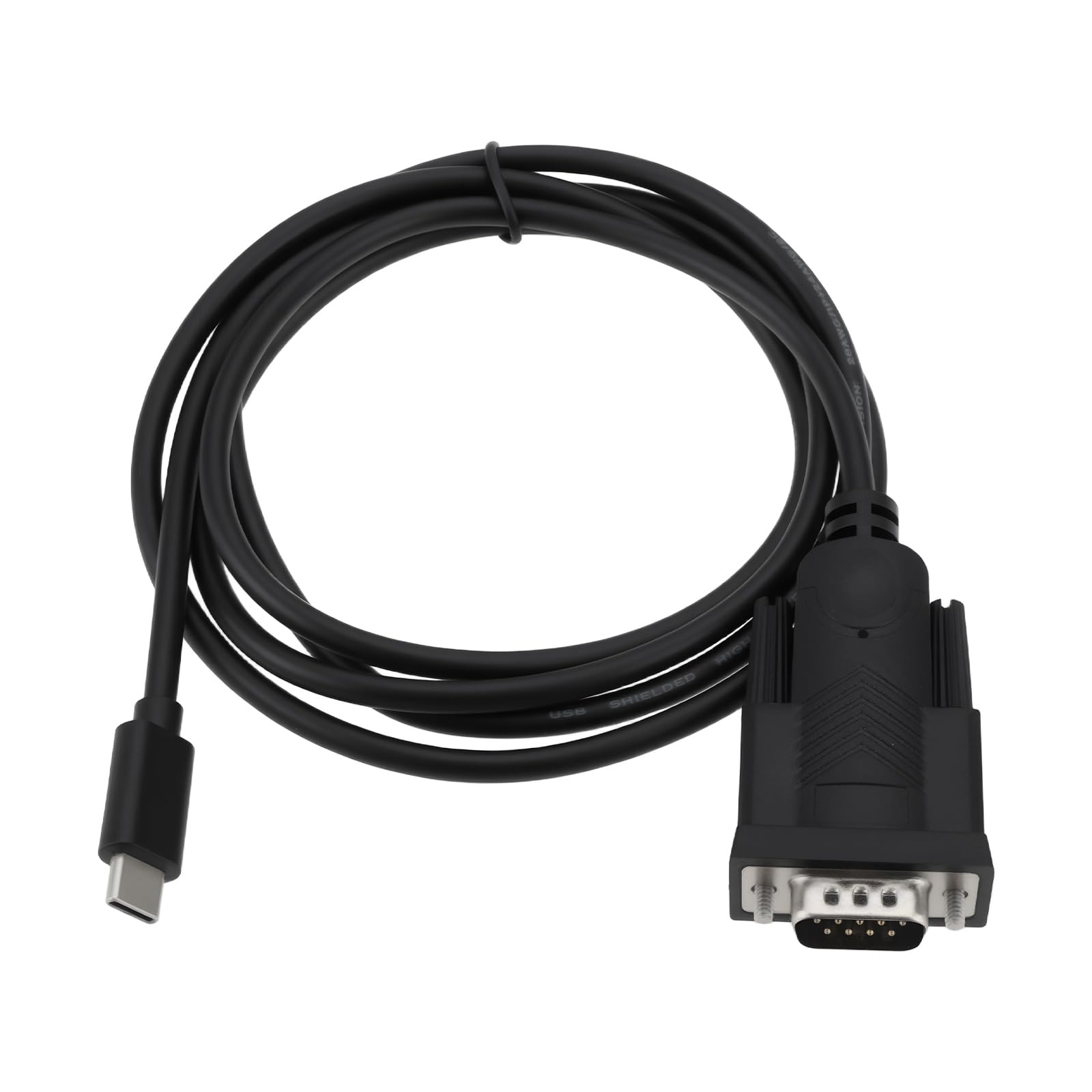 Câble USB C vers RS232 DB9 mâle 1,5 m pour imprimante ordinateur portable