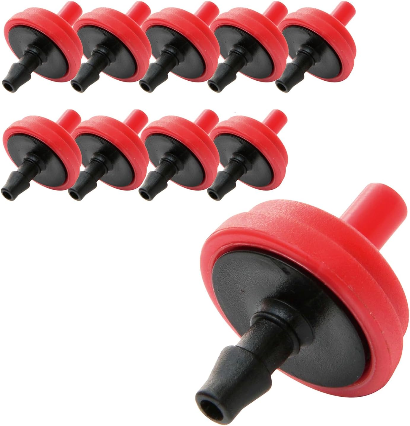 sehutexi- 3 360 Degrees 12 Directional Nozzle 3 Pack Micro 灌水 System for Tube Tip Mounting 6 mm Inner Diameter Hose Smks – 8