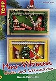mini vitrine refrigeree patisserie  Mini-Vitrinen Winter-Weihnachten