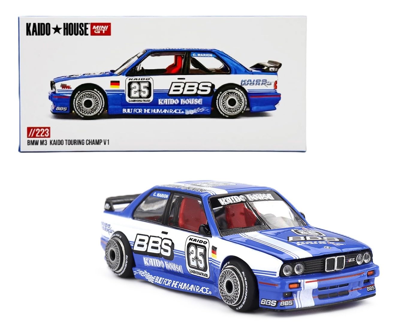 Amazon | ダイキャストモデルカー Kaido House x Mini GT 1:64 BMW M3