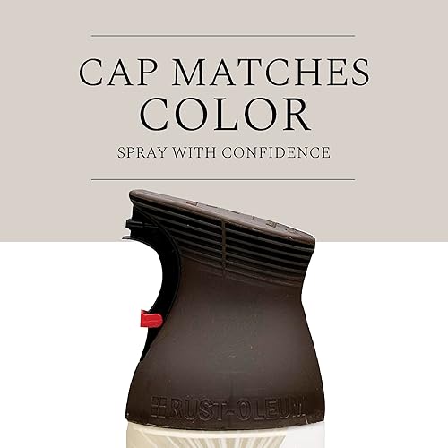 Miniatura 7 de Rust-Oleum 247570 - Pintura en aerosol universal para todas las superficies, 12 onzas, marrón expreso satinado (Satin Espresso Brown), paquete de 2
